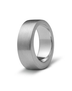 Bague Funéraire en Argent (Matte / Brillant)