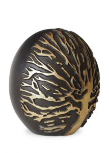 Urne pour cendres en bronze 'Arbre de vie'